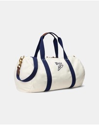 Polo Ralph Lauren - Embroidered Canvas Duffel Bag