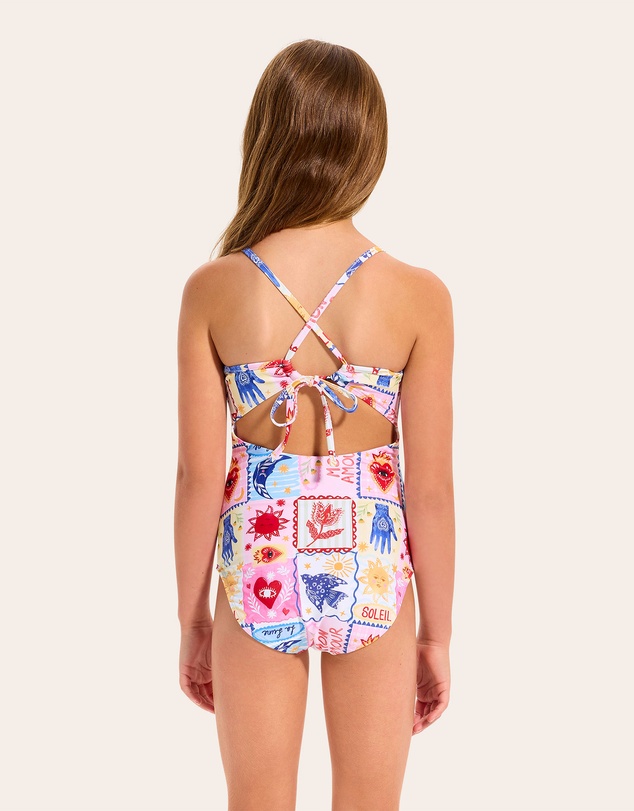 Seafolly - Palermo Tie One Piece - Teens