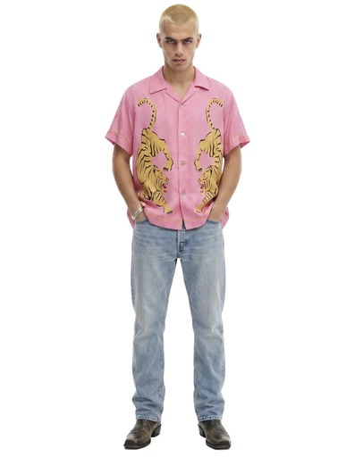 THE TALES - Crouching Tiger Silk Shirt