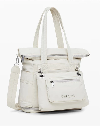 Desigual - Multi-position nylon backpack
