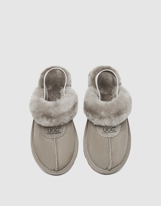EVERAU - Australian Shepherd Ugg Waffle Plus Cow Suede Upper House Shoes