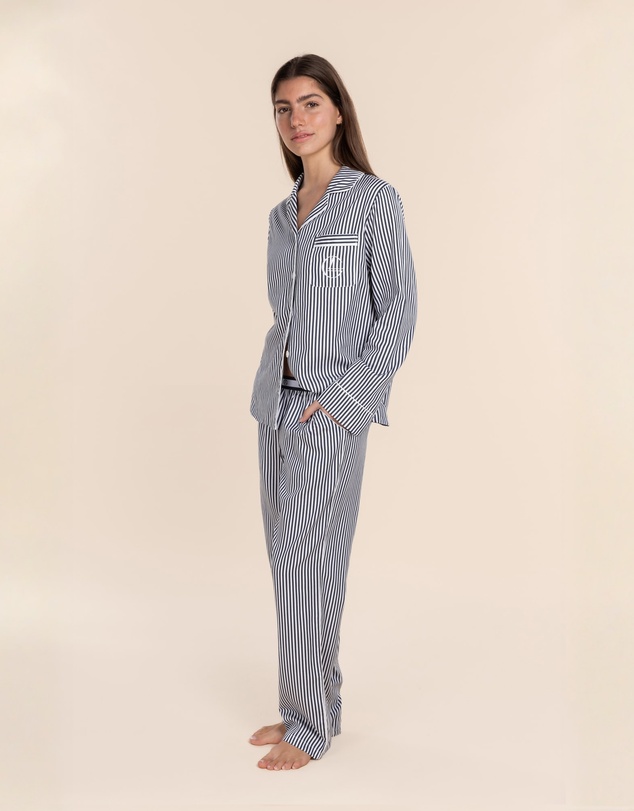Gingerlilly - Rebecca Judd x Gingerlilly Susanna Cotton Long PJ Set