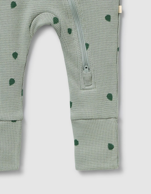 Wilson & Frenchy - Tumbletwig Organic Waffle Zipsuit - Babies