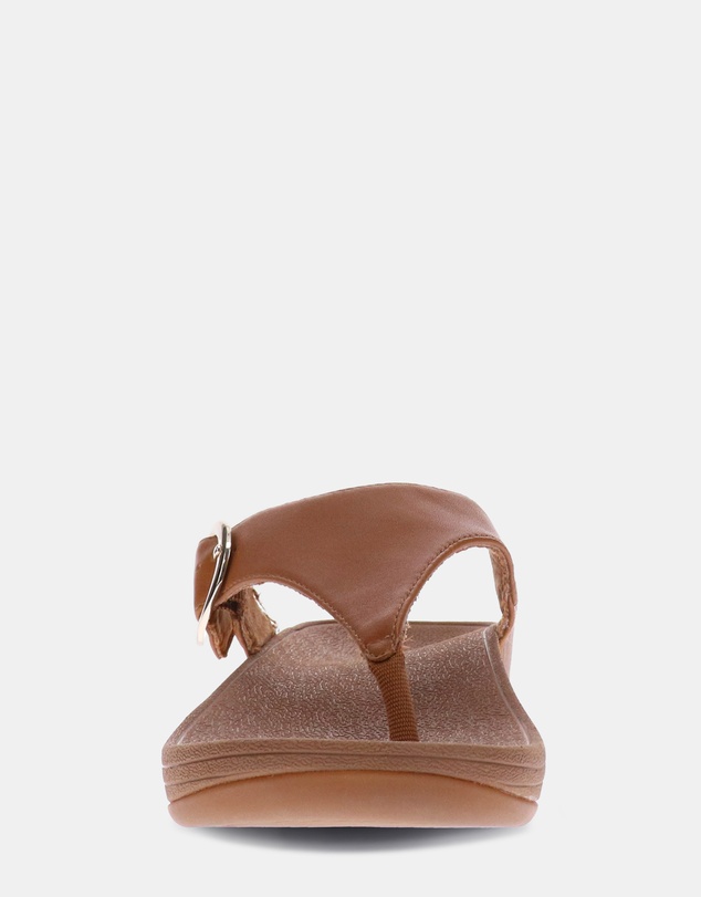Mia Vita - Faith Toe Post Sandal - Tan