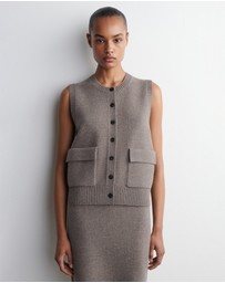 COS - Merino Wool Buttoned Vest