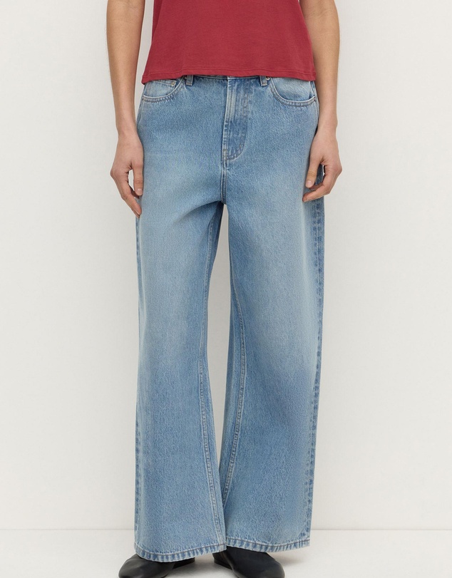 Assembly Label - Wide Relaxed Jeans