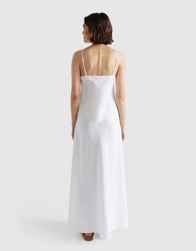 Seed Heritage - Core Linen Slip Maxi Dress