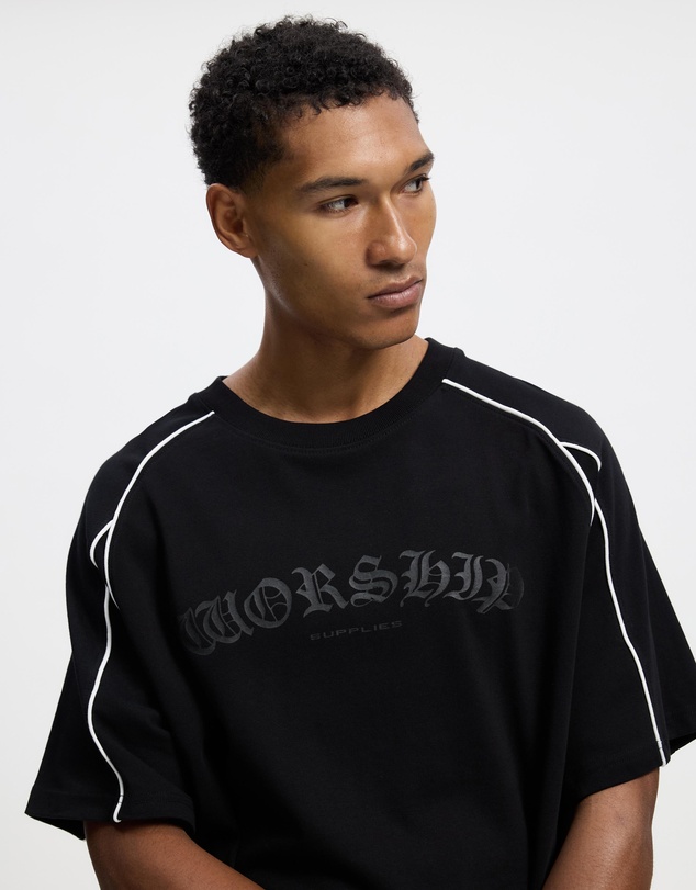 Worship - Frequency Panel Oversize Raglan Tee