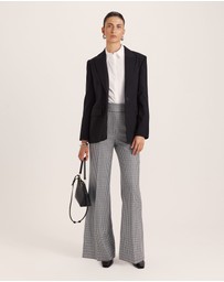 SABA - Prudence Wool Check Pant