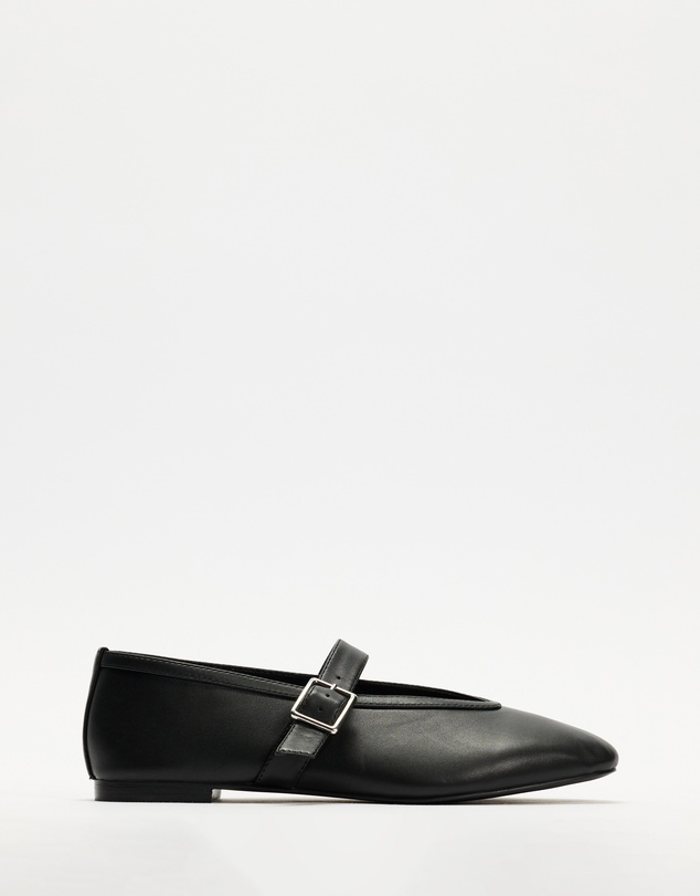 Atmos&Here - Riley Leather Ballet Flats