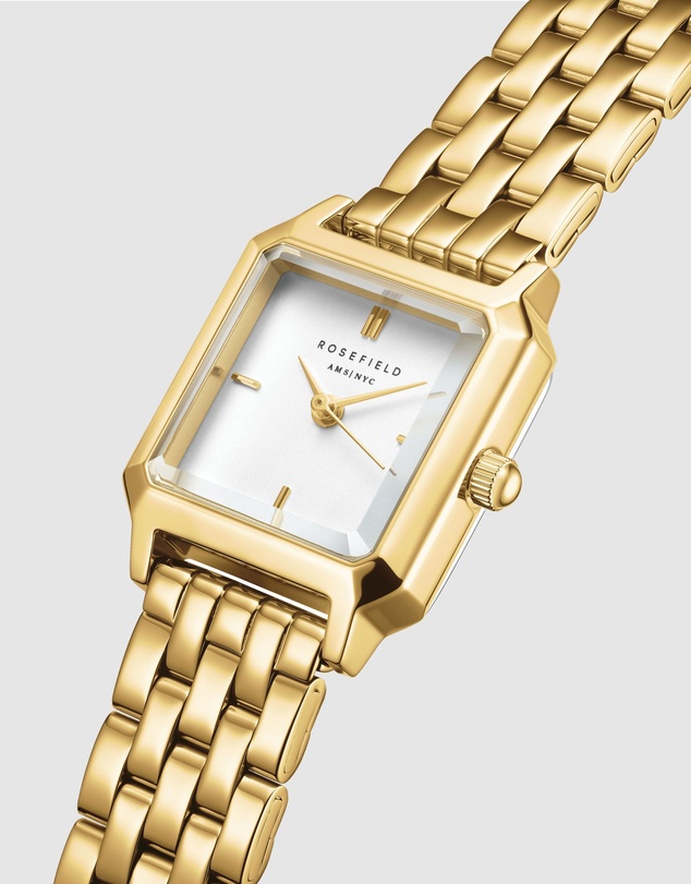 Rosefield - The Boxelle 24.5mm Gold-Tone Bracelet Watch