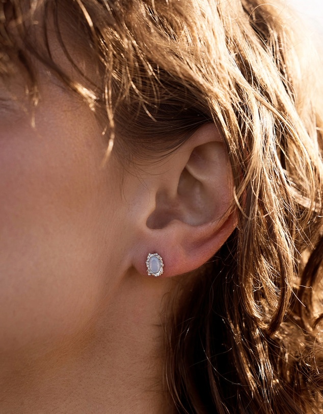 Native Sol - Simone Opal Studs