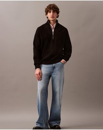 Calvin Klein - Tech Knit Quarter Zip Jumper