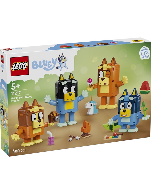 LEGO - 11217 Brick-Built Bluey Family