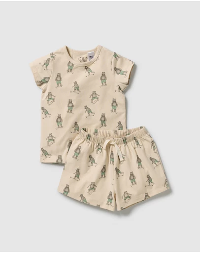 Wilson & Frenchy - Organic Short Sleeved Pyjamas - Babies