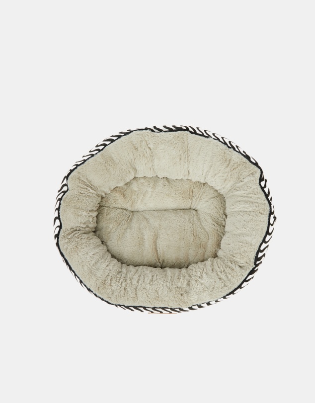Mog & Bone - Reversible Cat Bed - Black Wave
