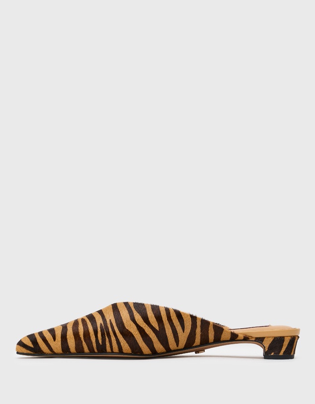 Betts - FELIX Leather Kitten Heel Mules