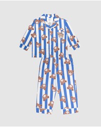 Huxbaby - Hux Stripe Flannel Pyjama - Babies-Kids