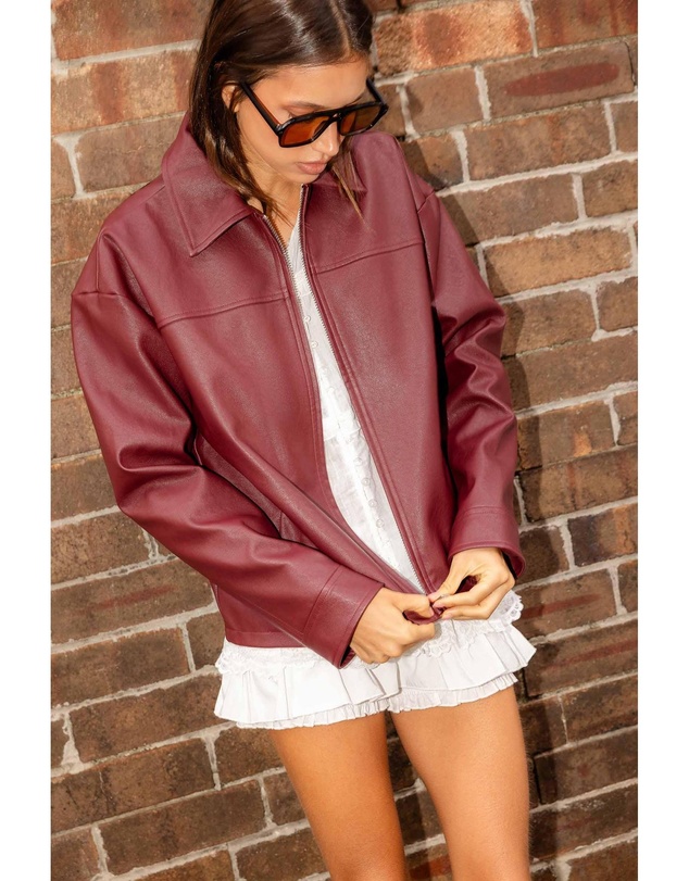 Alice In The Eve - Clara Clean PU Jacket