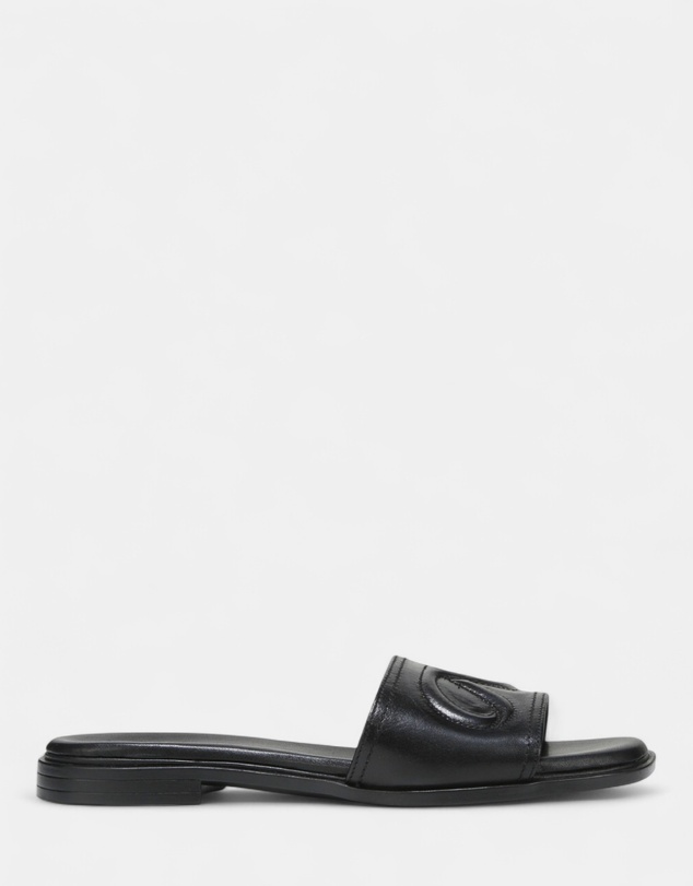 Naturalizer - Genevieve Slide - Black Leather