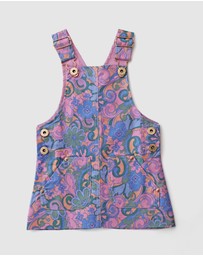 WITH LOVE FOR KIDS - Hazel Denim Pinafore Dress - Babies - Kids