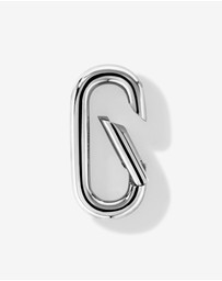 Michael Hill - Polished Paperclip Pendant Connector in Sterling Silver