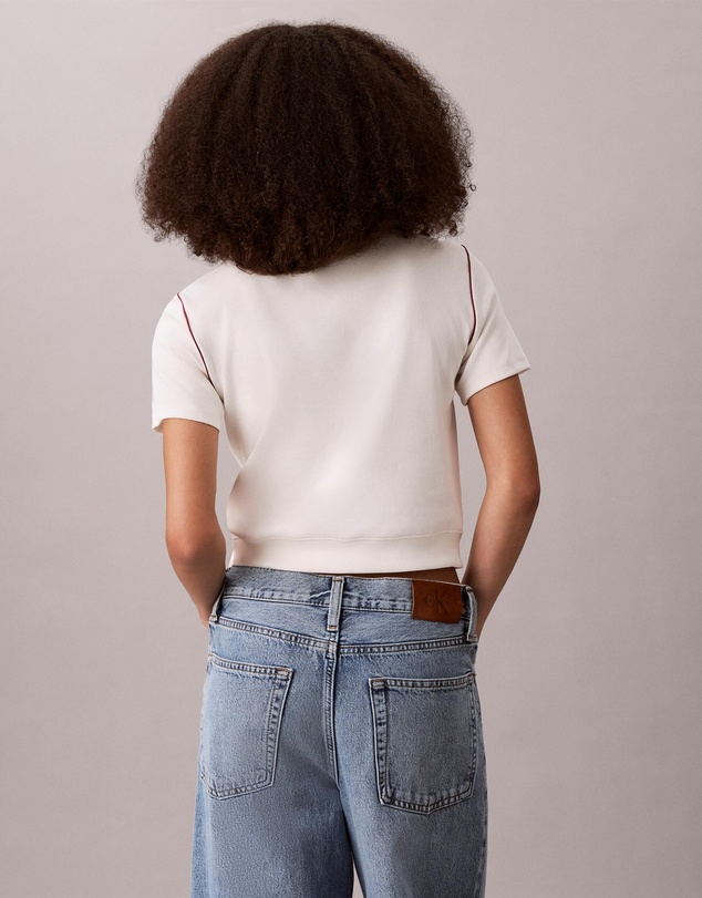 Calvin Klein Jeans - Slim Ribbed Cotton Polo Shirt