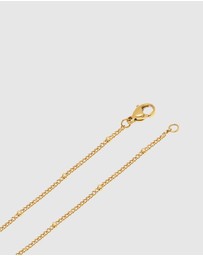Nialaya Jewellery - Women’s Hand Pendant with a Small Turquoise Gemstone