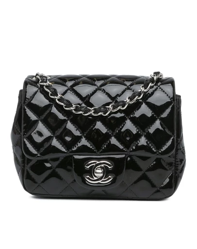 Pre-Loved by Azura Reborn - Pre-Loved Mini Square Classic Patent Single Flap
