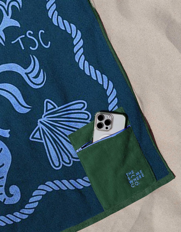 The Somewhere Co - My Own Muse Premium Beach Towel