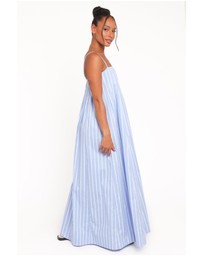 Petal & Pup - Arletta Maxi Dress - Blue Stripe