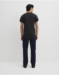 Country Road - Australian Cotton Longline Garment Dye T-shirt