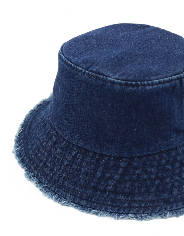 Morgan & Taylor - Jana Denim Bucket Hat in Indigo Blue