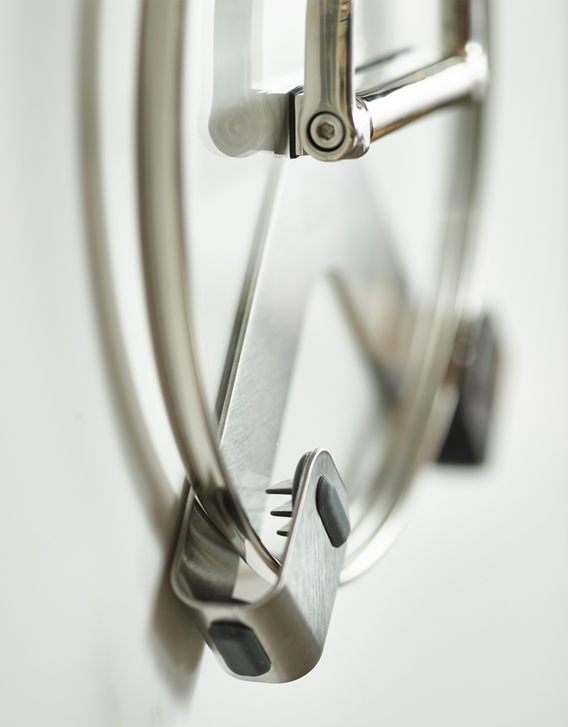 Joseph Joseph - Space Pack of 2 Stainless Steel Pan Lid Holders