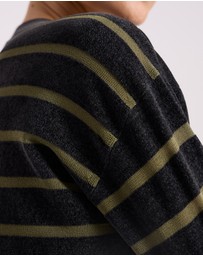 David Lawrence - Kasey Velvet Stripe Knit Jumper