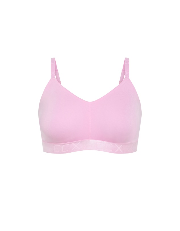 City Chic - Signature Ccx Wireless Bra - Cherry Blossom