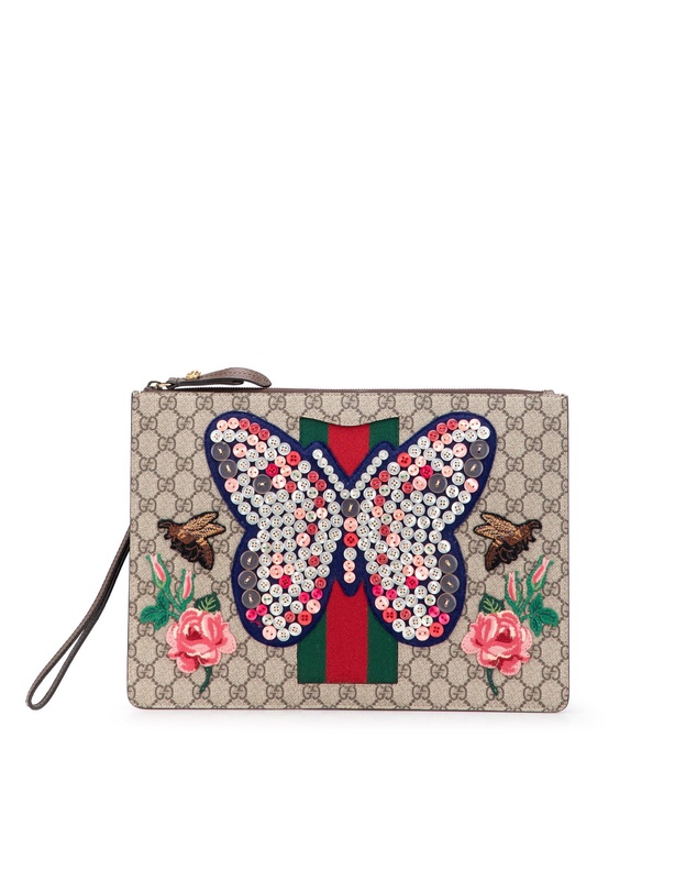 Pre-Loved by Azura Reborn - Pre-Loved GG Supreme Web Butterfly Clutch
