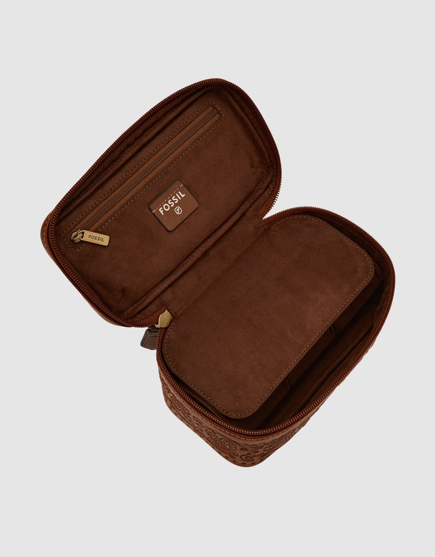 Fossil - Gift Brown Passport Case