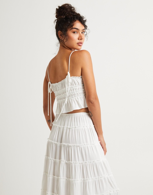 Subtitled - Sereno Peplum Top