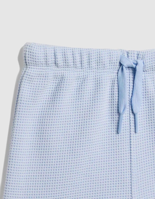 adidas Originals - Regular Waffle Shorts and T-Shirt Set - Babies-Kids