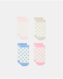 Seed Heritage - Baby Hearts Sock 4 Pack