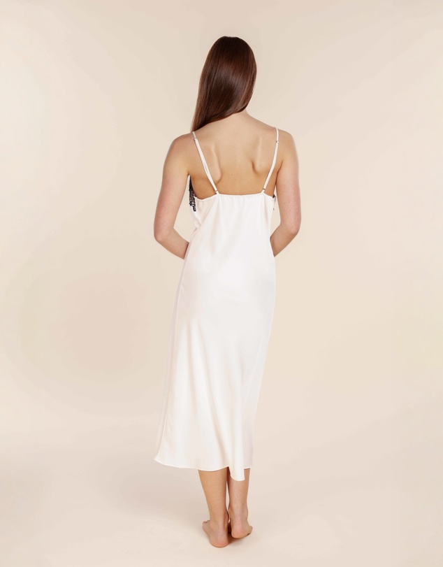 Gingerlilly - Magnolia Silky Satin Long Gown