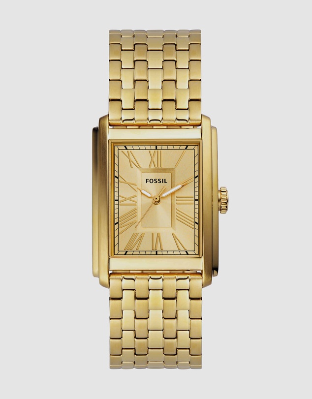 Fossil - Carraway Gold Tone Analogue Watch