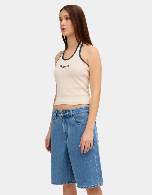 Volcom - Womens Legged It Denim Shorts