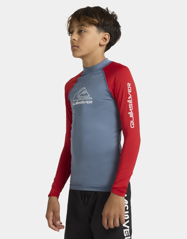 Quiksilver - Boys 8 to 16 On Tour Long Sleeve Rash Vest