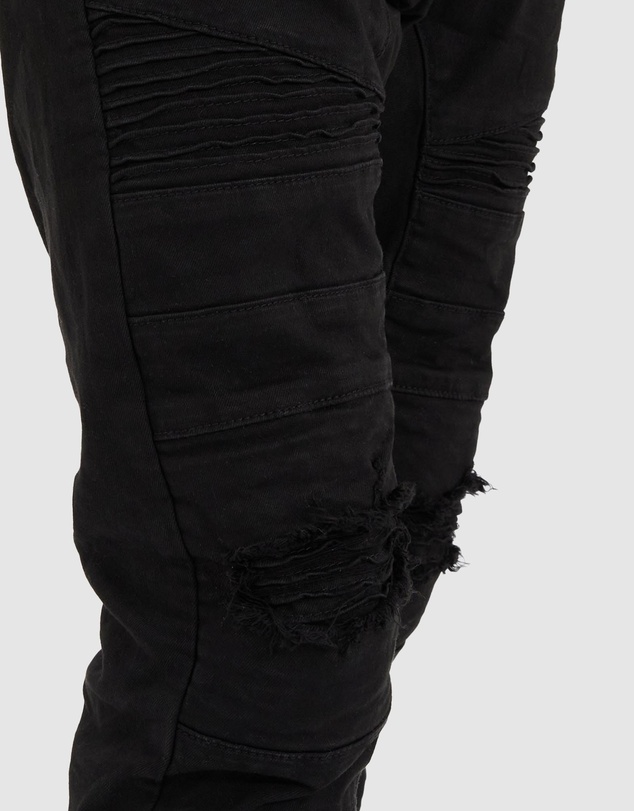 Nena & Pasadena - Viper Denim Jogger Pants