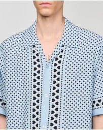 Sandro - All Over Coeur Mc Shirt