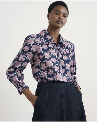 Seasalt - Seasalt Cornwall Navy Ysella Top
