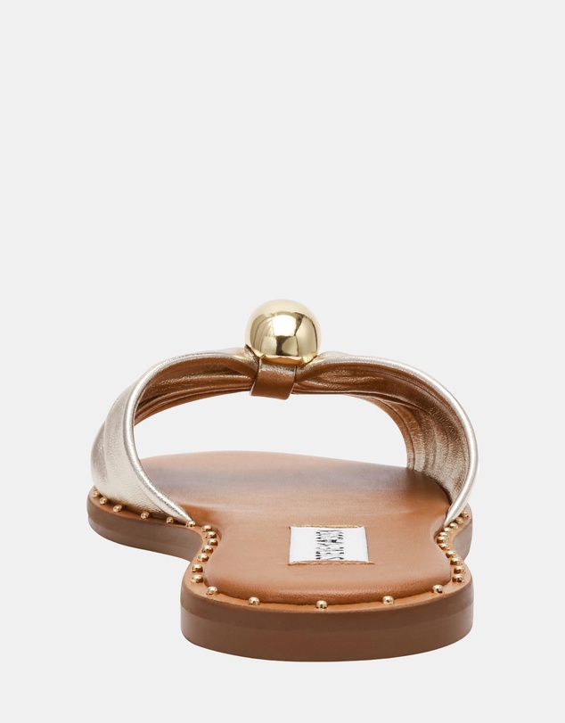 Steve Madden - Dipsy-Cn Gold Sandals