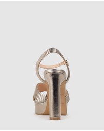 Edward Meller - SORROW110 Tubed Crossover Platform Sandal
